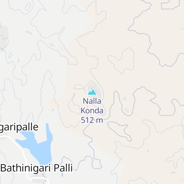 Map of Nalla Konda