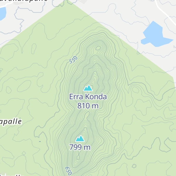 Map of Erra Konda