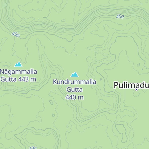 Map of Kundrummalia Gutta