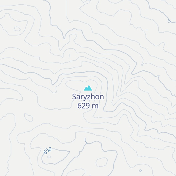 Map of Saryzhon