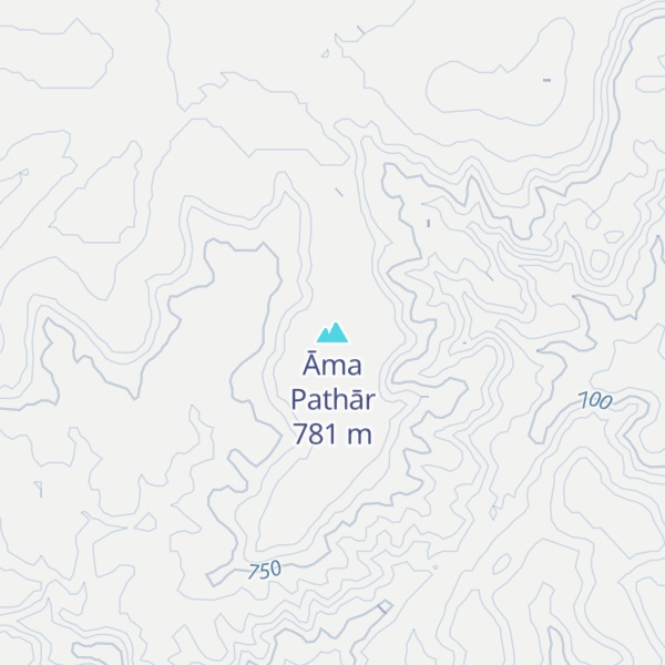 Map of Āma Pathār