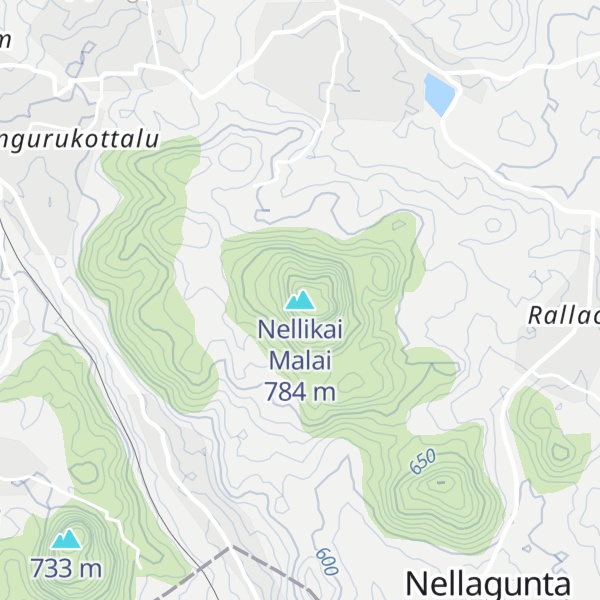 Map of Nellikai Malai