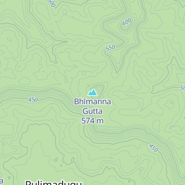 Map of Bhīmanna Gutta