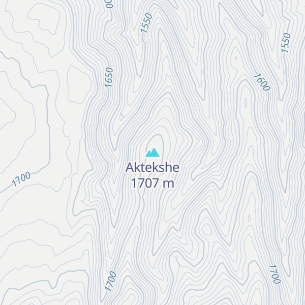 Map of Aktekshe