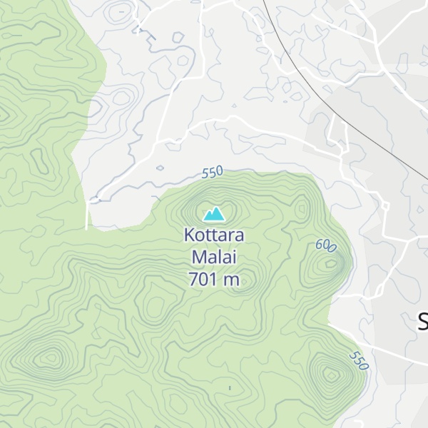 Map of Kottara Malai