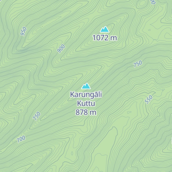 Map of Karungāli Kuttu