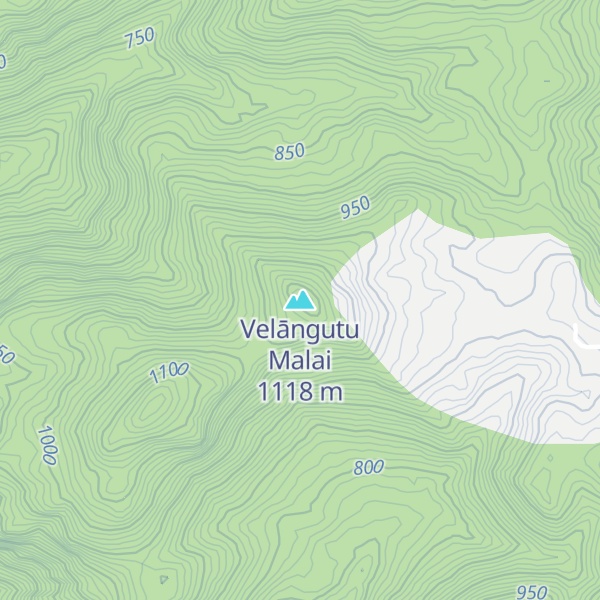 Map of Velāngutu Malai