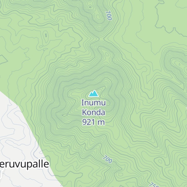 Map of Inumu Konda