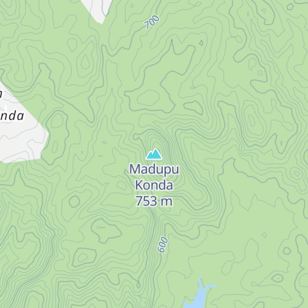 Map of Madupu Konda
