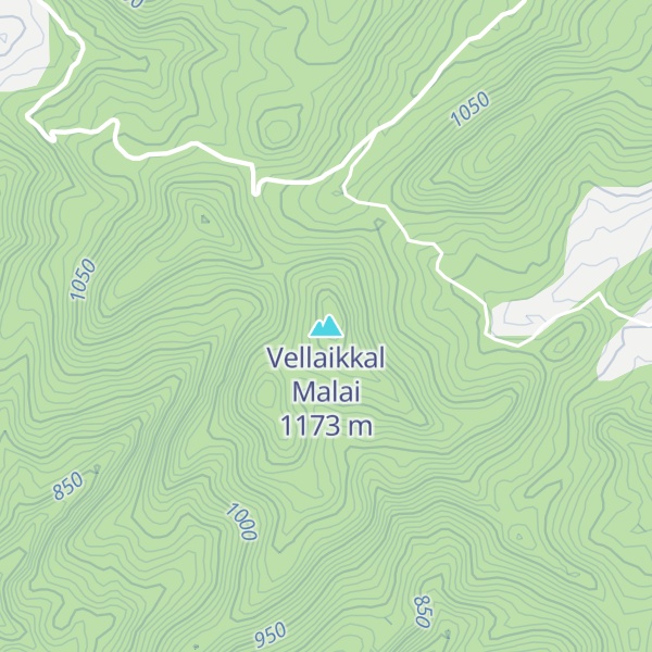 Map of Vellaikkal Malai