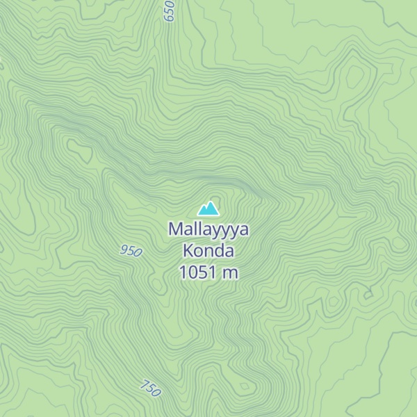Map of Mallayyya Konda