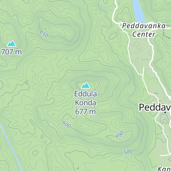 Map of Eddula Konda