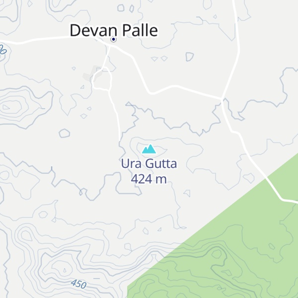 Map of Ura Gutta