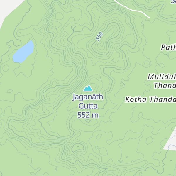 Map of Jaganāth Gutta