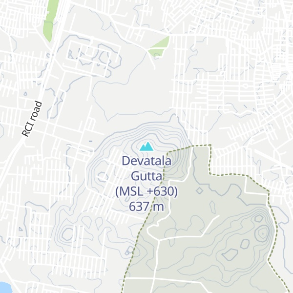 Map of Devatala Gutta (MSL +630)