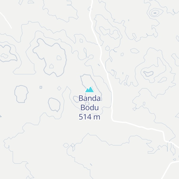 Map of Banda Bodu