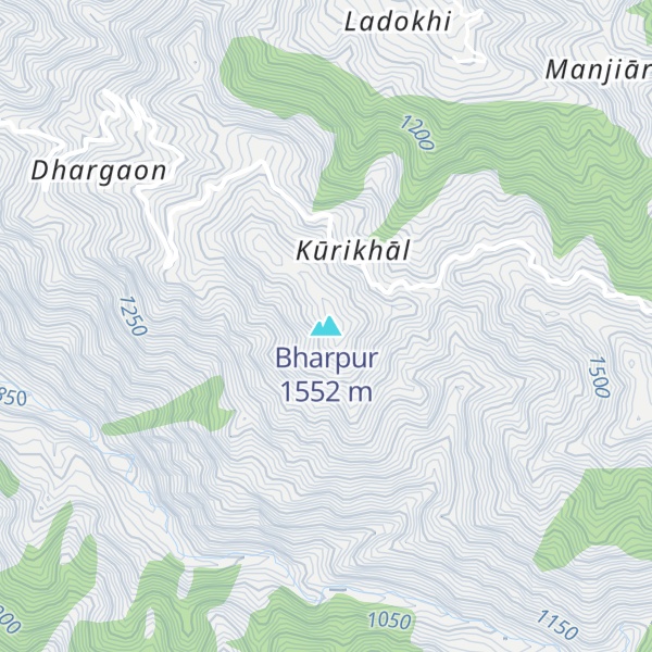 Map of Bharpur