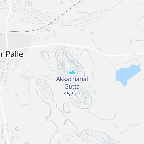 Map of Akkachanal Gutta