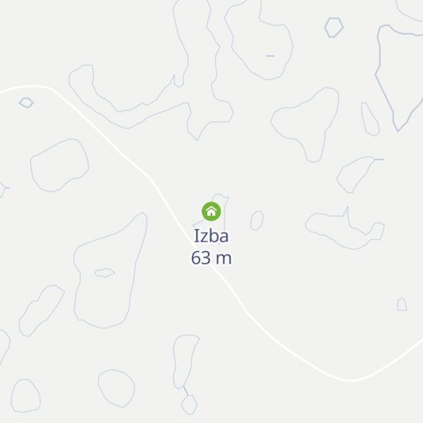 Map of Izba