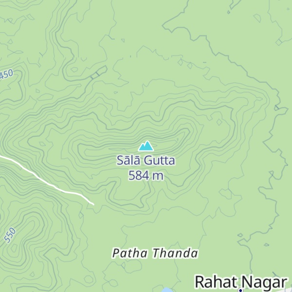 Map of Sālā Gutta