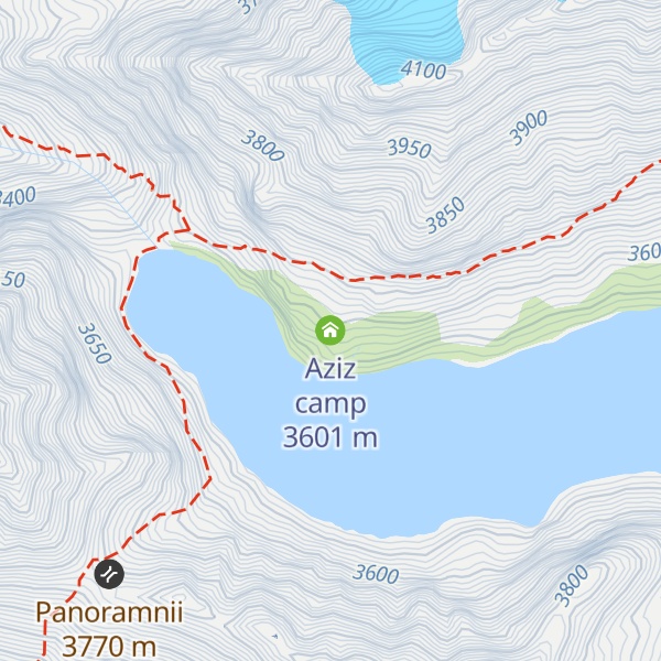 Map of Aziz camp