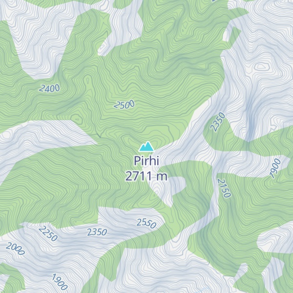 Map of Pirhi