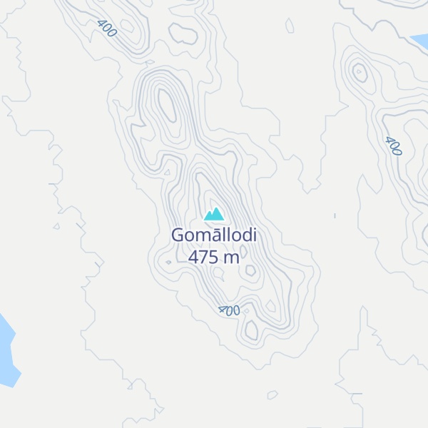 Map of Gomāllodi