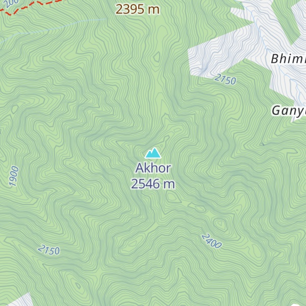 Map of Akhor