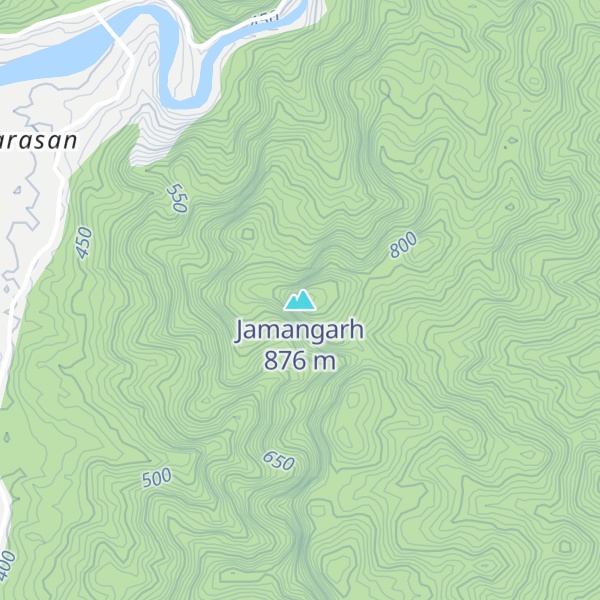 Map of Jamangarh