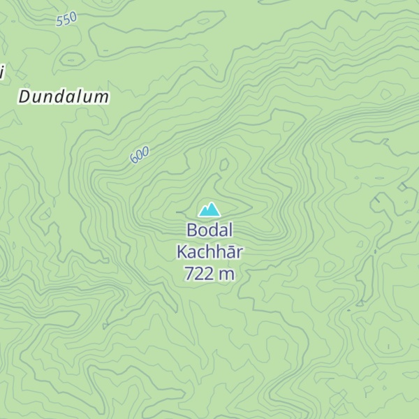 Map of Bodal Kachhār