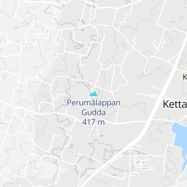 Map of Perumālappan Gudda