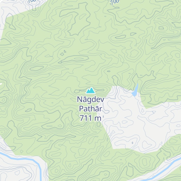 Map of Nāgdev Pathār