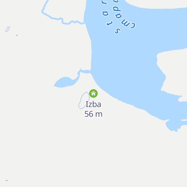 Map of Izba