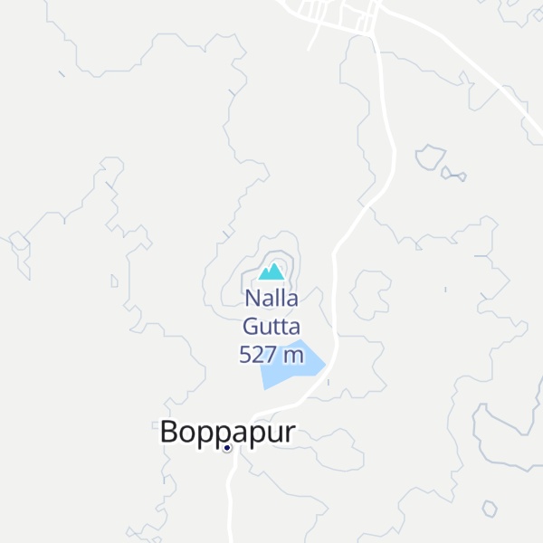 Map of Nalla Gutta