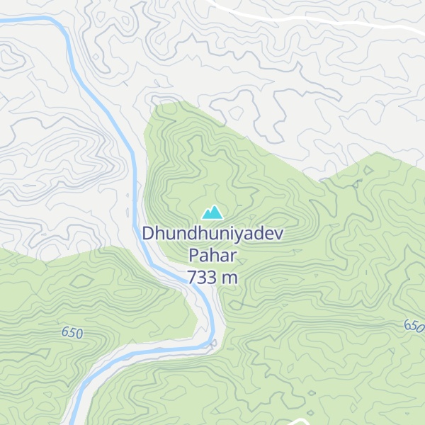 Map of Dhundhuniyadev Pahar