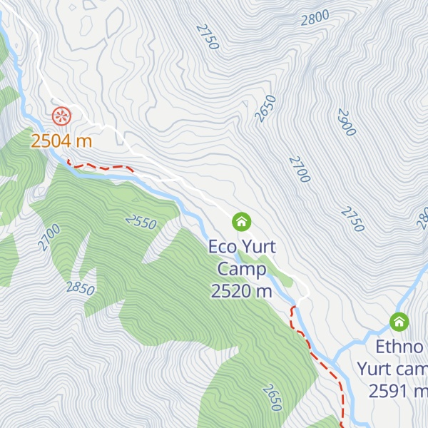 Map of VIP Travel Ethno Yurt Camp