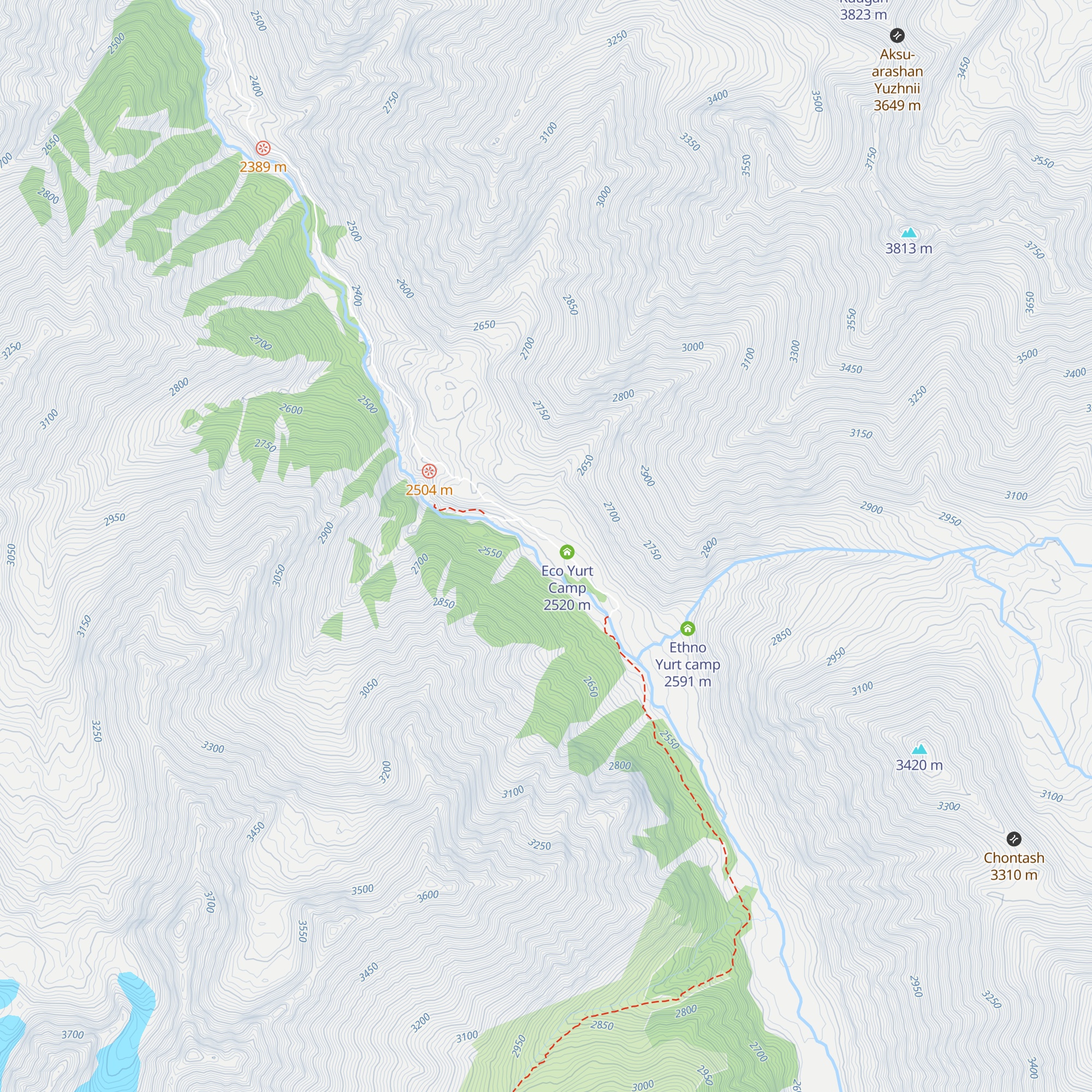 VIP Travel Ethno Yurt Camp map