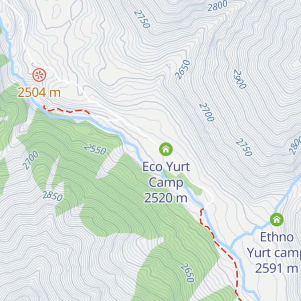 Map of Yak Tours