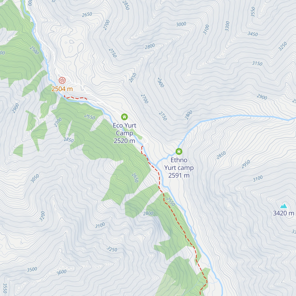 ELZA Guesthouse / Hot Springs map
