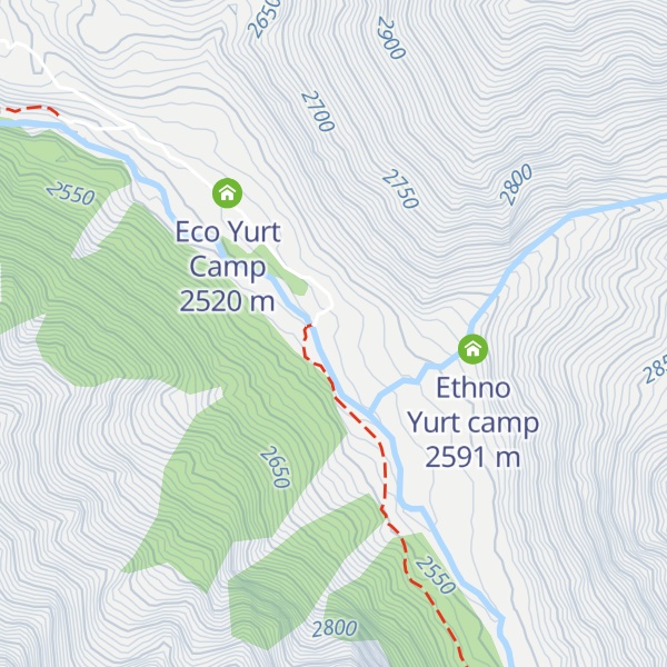 Map of ELZA Guesthouse / Hot Springs