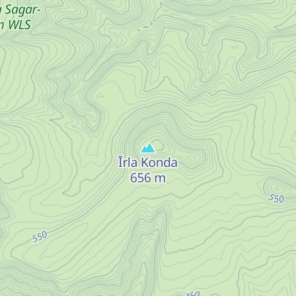 Map of Īrla Konda