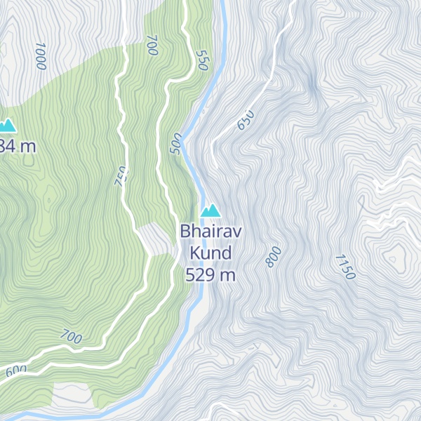 Map of Bhairav Kund