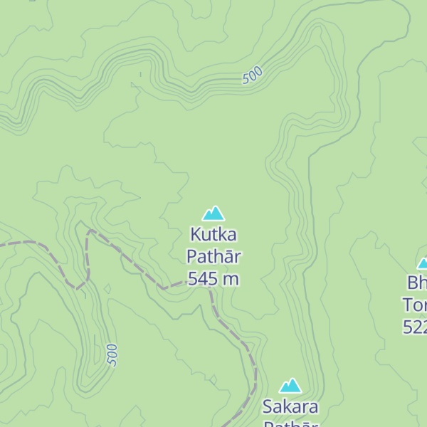 Map of Kutka Pathār
