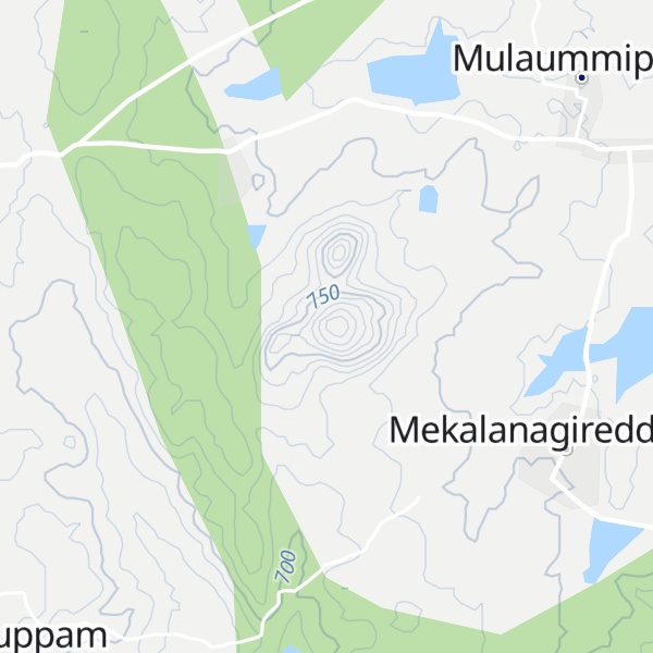 Map of Kudirigāni Gutta