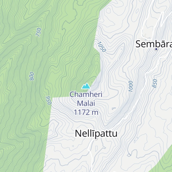 Map of Chamheri Malai