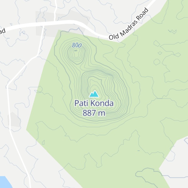 Map of Pati Konda