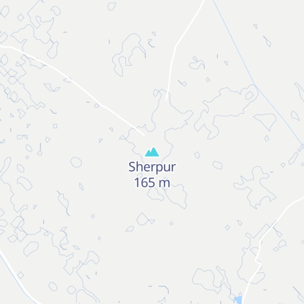 Map of Sherpur