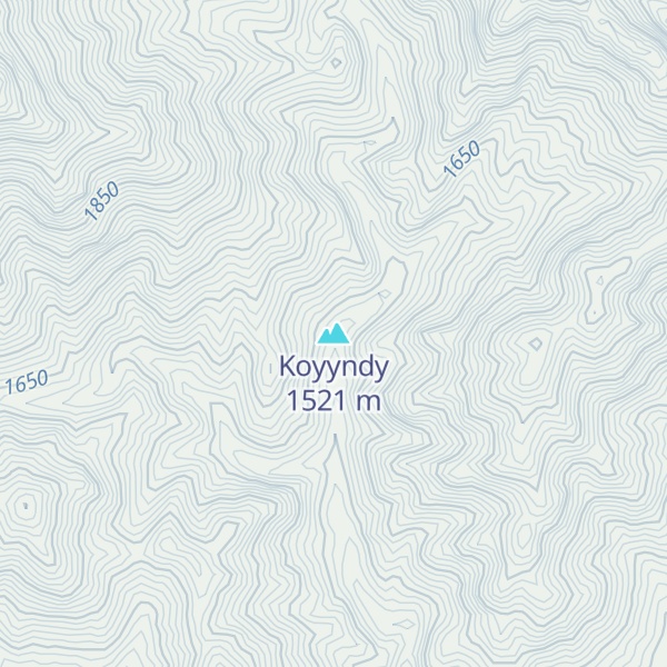 Map of Koyyndy
