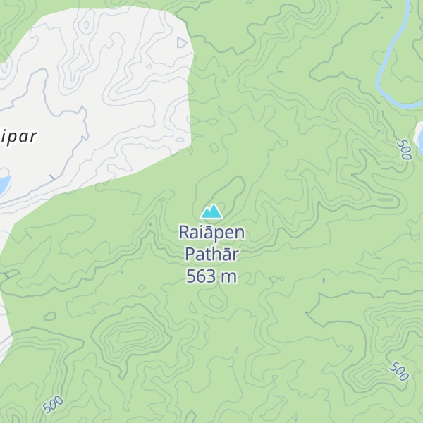Map of Raiāpen Pathār