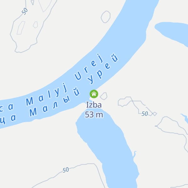 Map of Izba